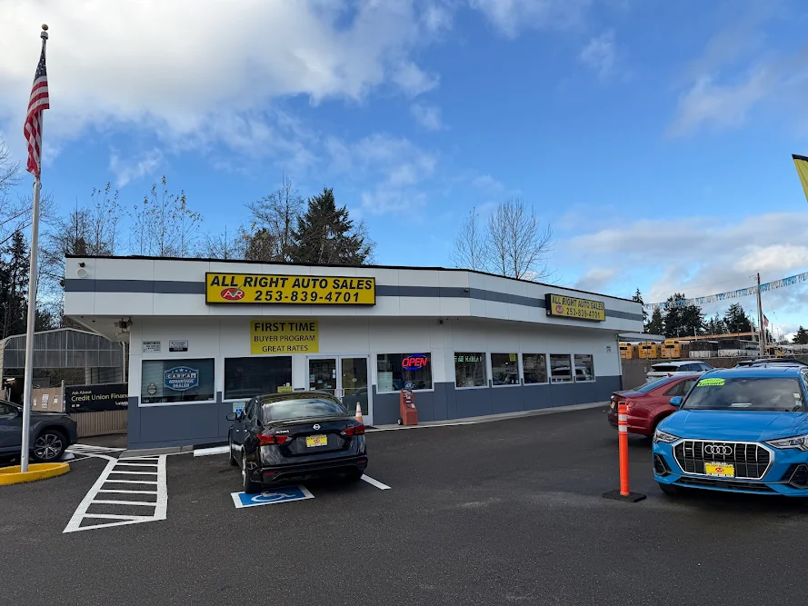 All Right Auto Sales, buy here pay here car dealer in Federal Way, WA