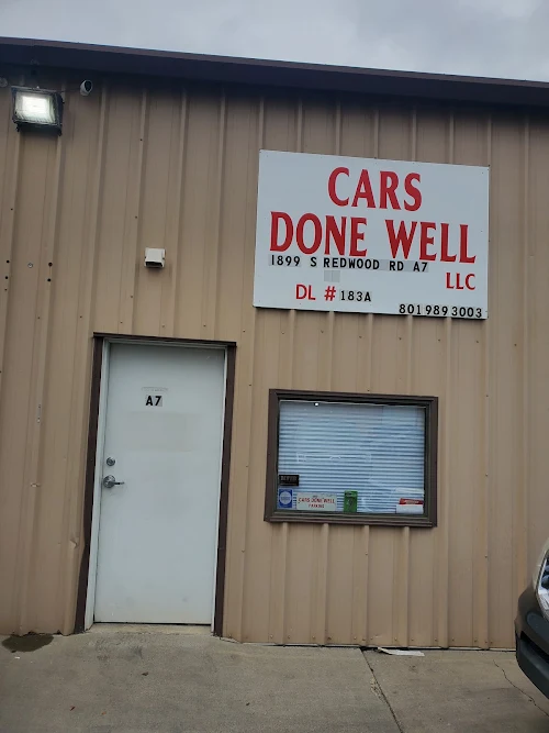Cars Done Well LLC