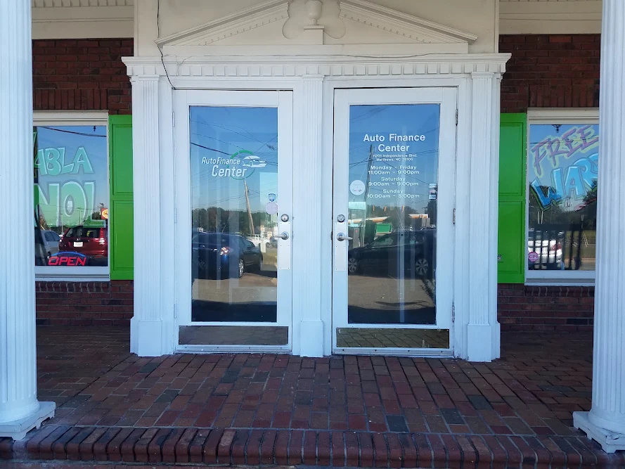 Auto Finance Center in Matthews