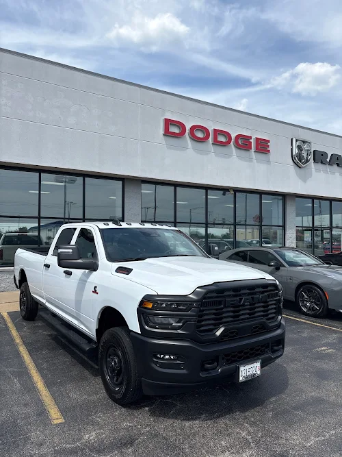 Green Dodge Ram in Springfield