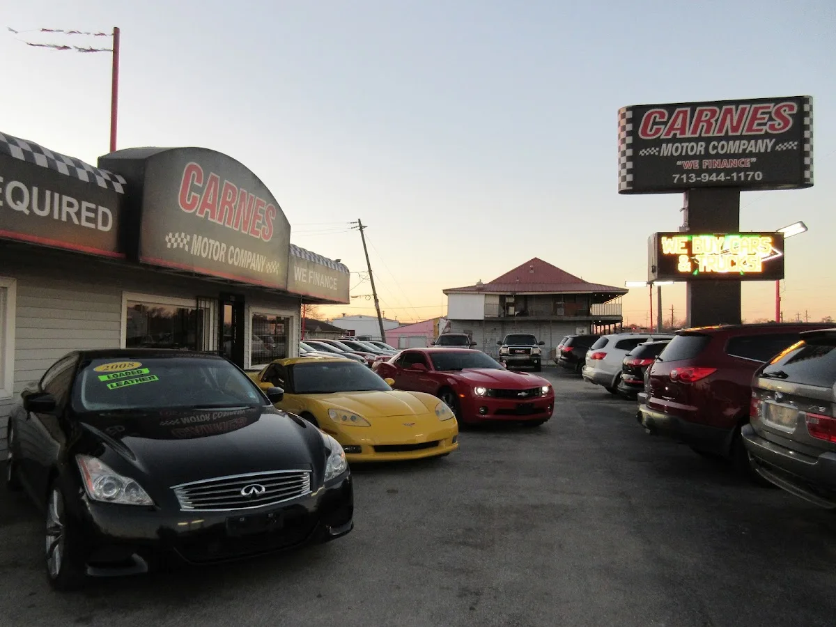 Carnes Motor Company in South Houston