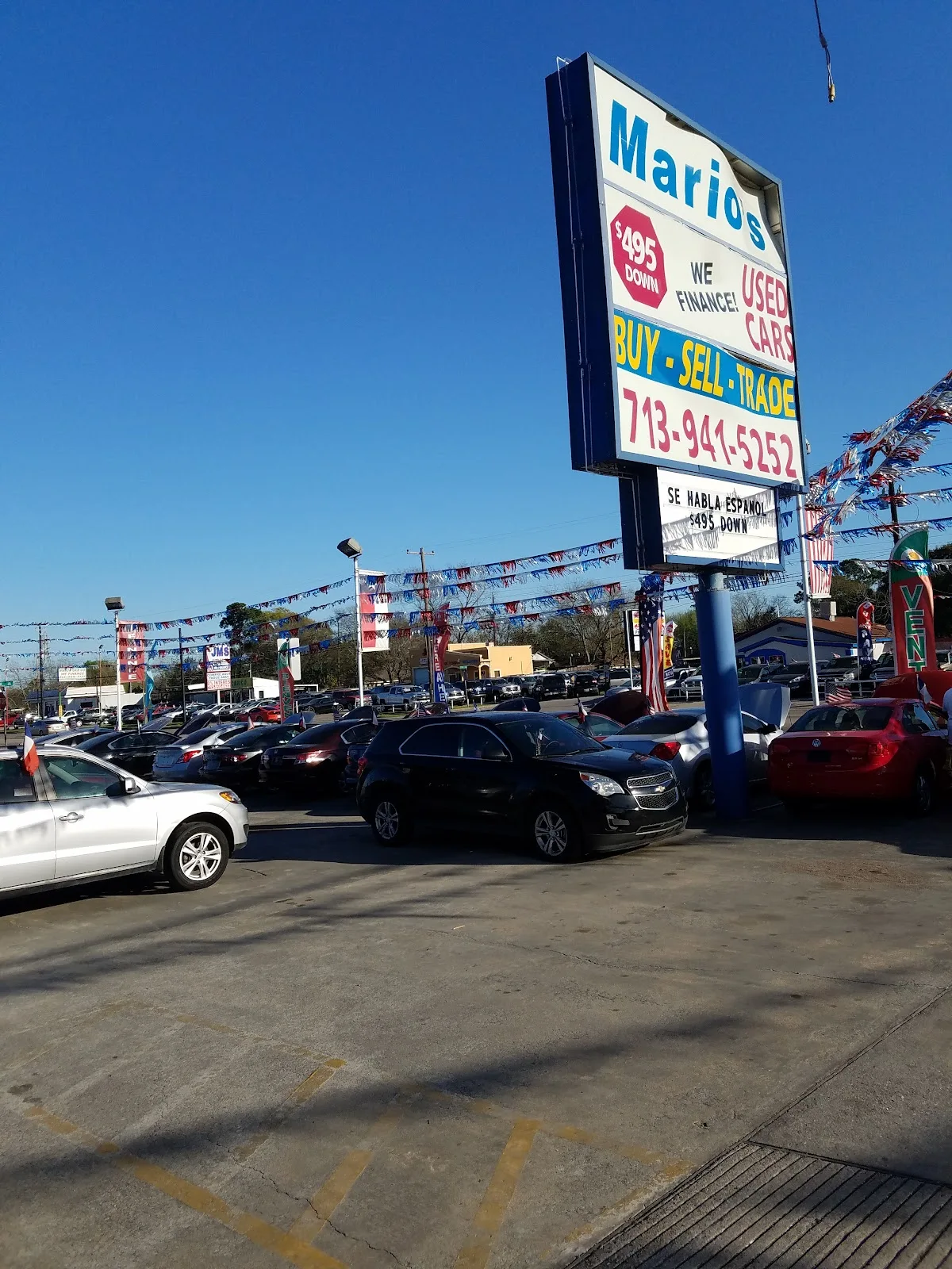 Mario's Used Cars
