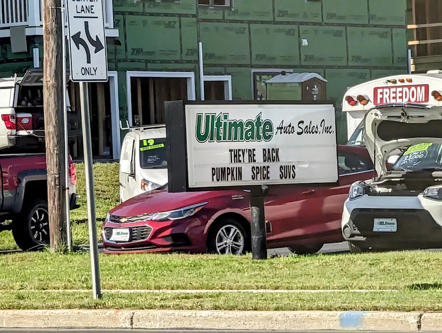 Ultimate Auto Sales Inc