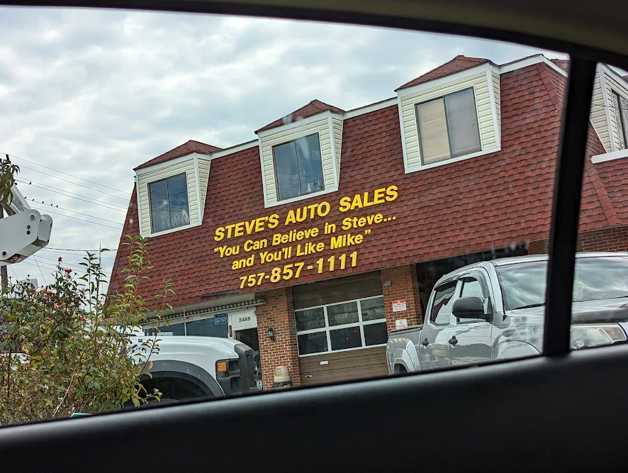 Steve's Auto Sales in Norfolk