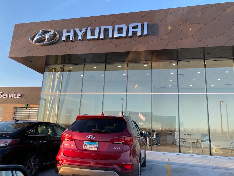 Green Hyundai