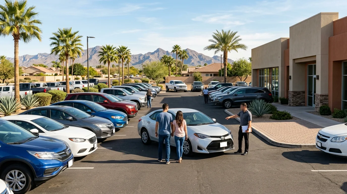 buy here pay here car dealers in Phoenix, Arizona